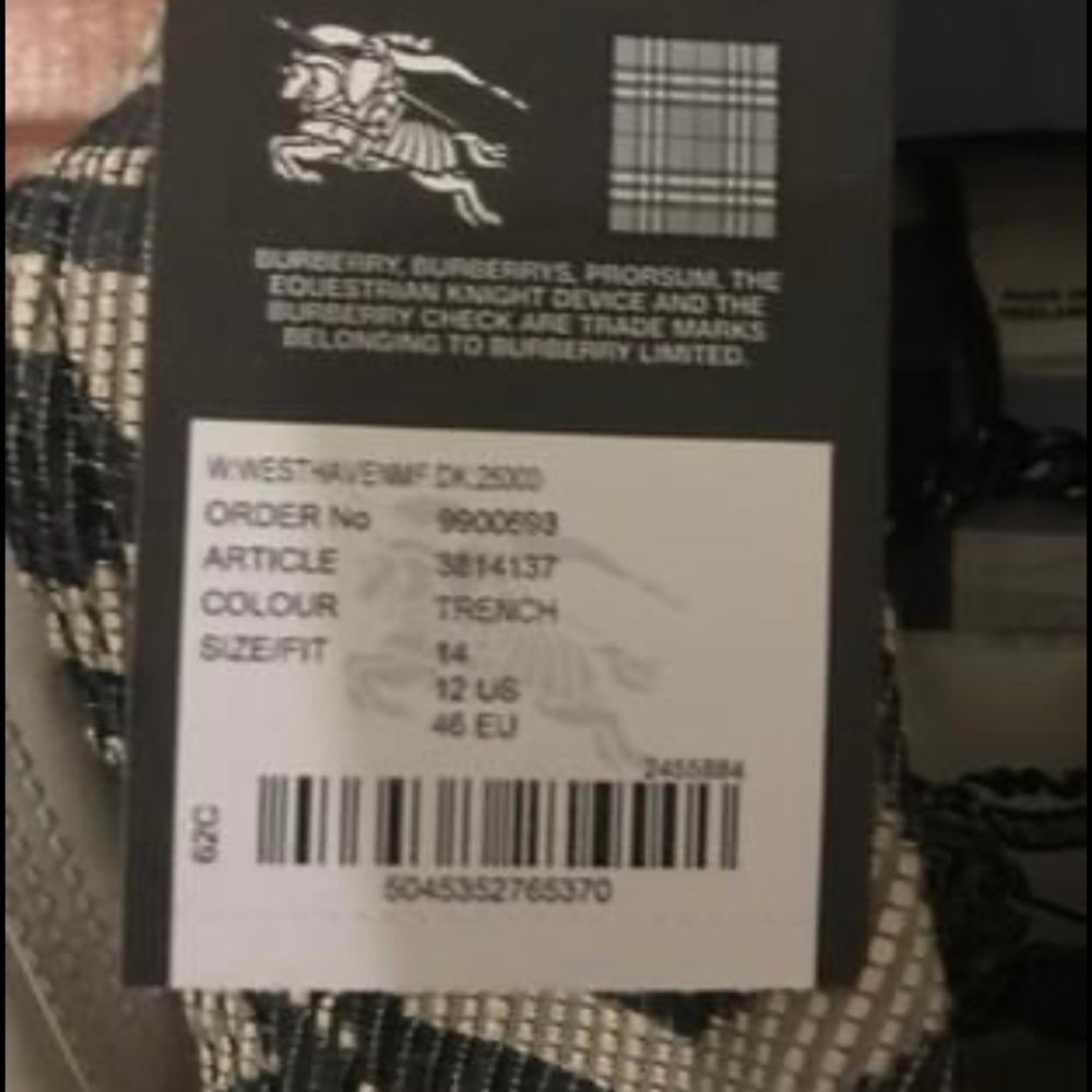 Burberry Women's Westhaven Mixed Fabric Trench - Picture 4 of 6